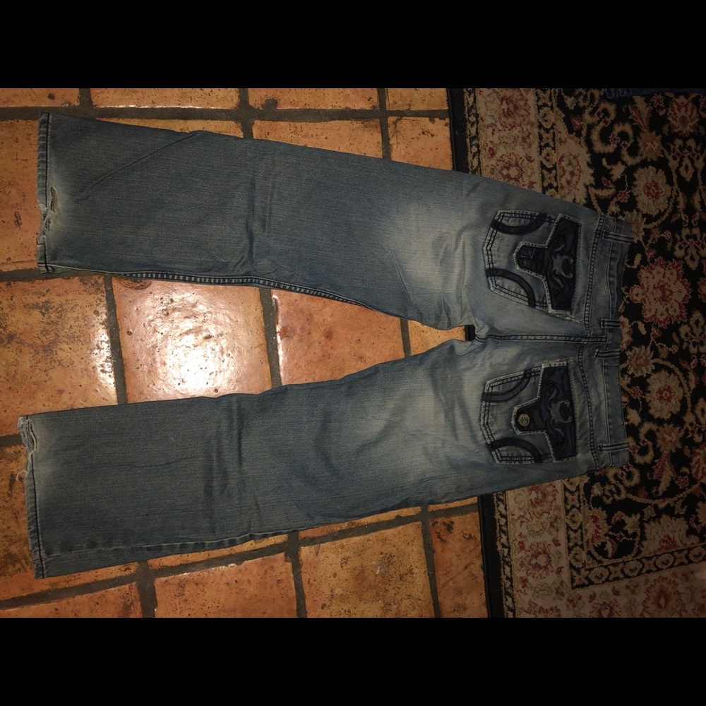 Old rocker jeans